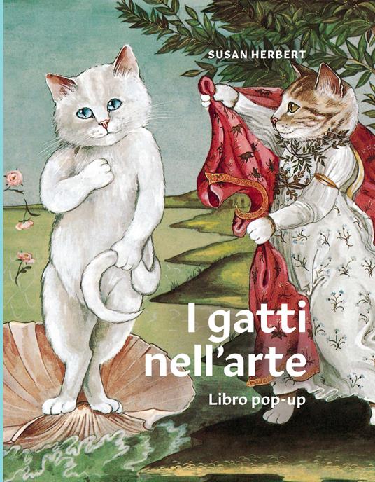 Gatti nell'arte. Ediz. a colori - Susan Herbert - copertina