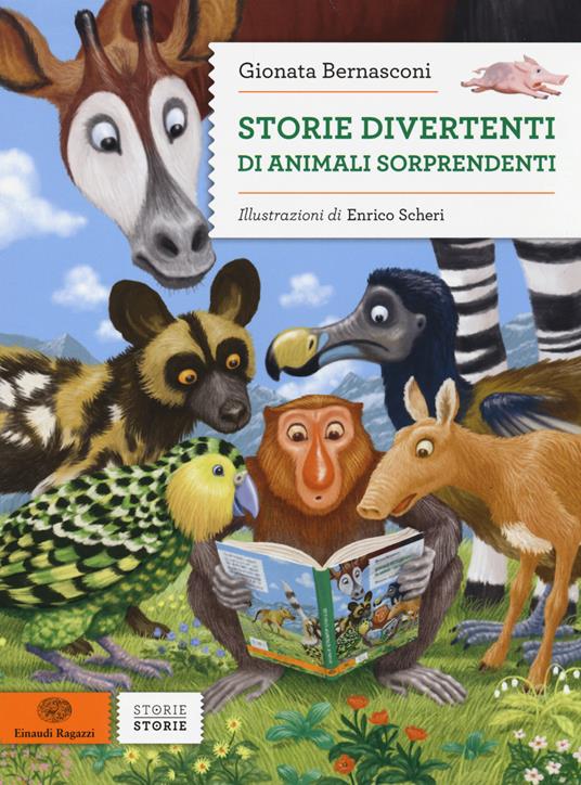 Storie divertenti di animali sorprendenti - Gionata Bernasconi - copertina