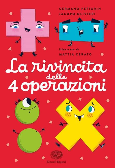 La rivincita delle 4 operazioni - Germano Pettarin,Jacopo Olivieri - copertina