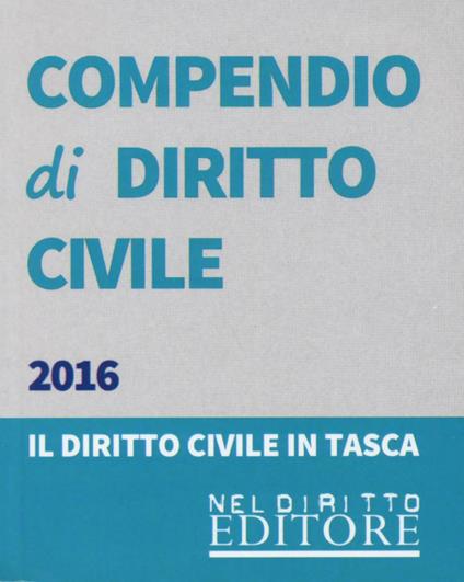 Compendio di diritto civile - copertina