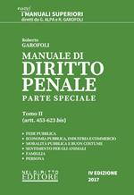 Manuale di diritto penale. Parte speciale. Vol. 2: Artt. 453-623 bis.