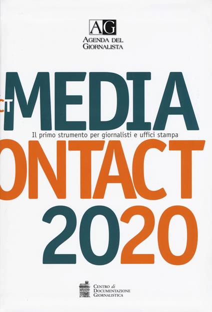 Agenda del giornalista 2020. Media contact - copertina