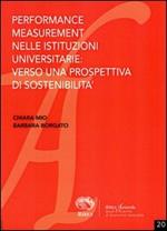 Performance measurement nelle istituzioni universitarie: verso una prospettiva di sostenibilità