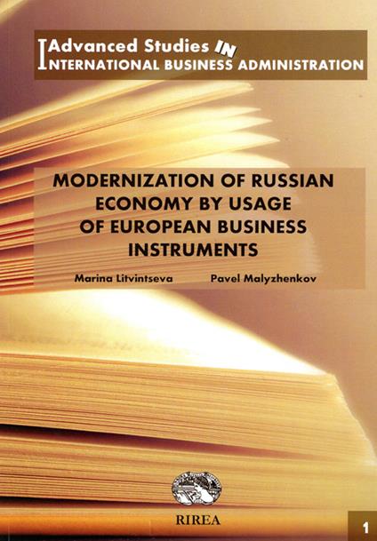 Modernization of russian economy by usage of european business instruments - Marina Litvintseva,Pavel Malyzhenkov - copertina