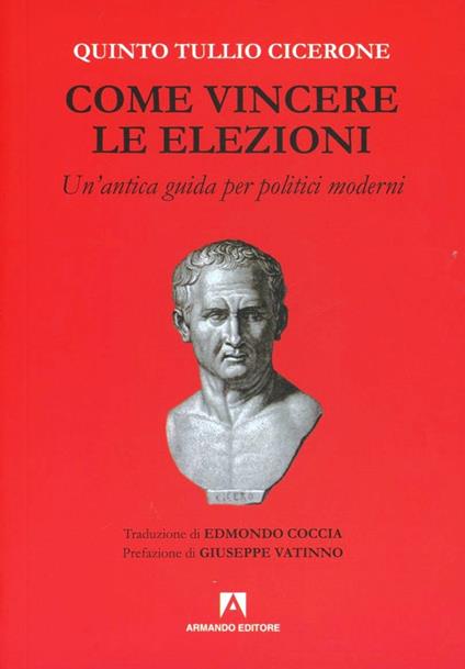 Come vincere le elezioni - Quinto Tullio Cicerone - copertina