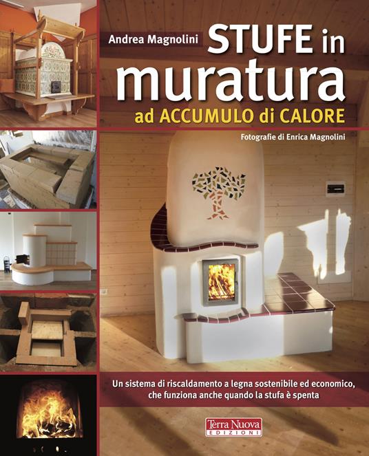 Stufe in muratura ad accumulo di calore - Andrea Magnolini - copertina