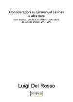 Considerazioni su Emmanuel Lévinas. Diario filosofico. Lettura di uno studente. Ediz. ampliata. Vol. 8: 2013-2015.