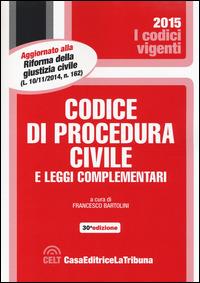 Codice di procedura civile e leggi complementari - copertina