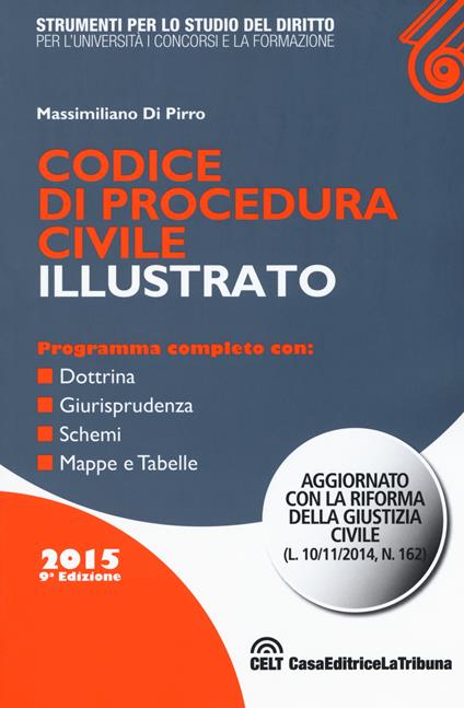 Codice di procedura civile illustrato - Massimiliano Di Pirro - copertina