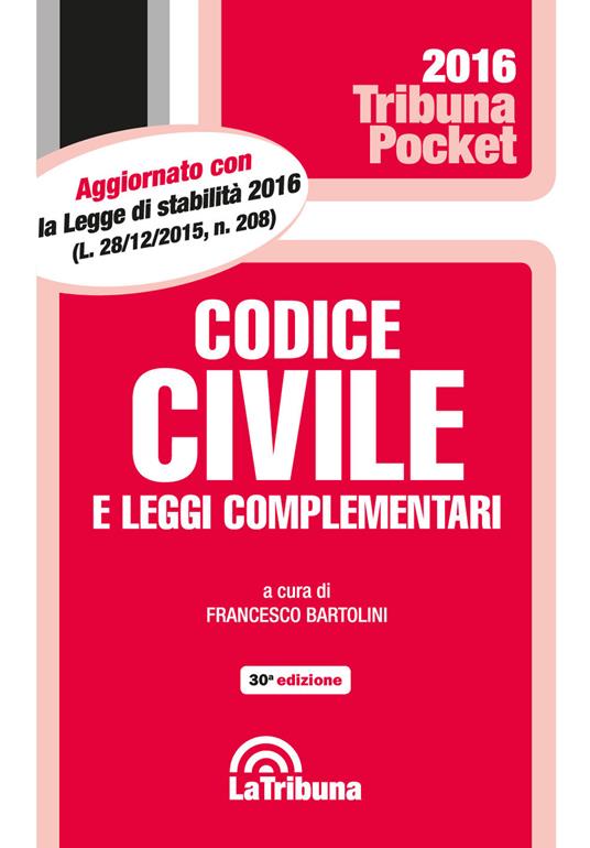 Codice civile e leggi complementari - copertina