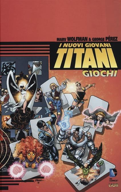 I nuovi Giovani Titani. Giochi - Marv Wolfman,George Pérez - copertina