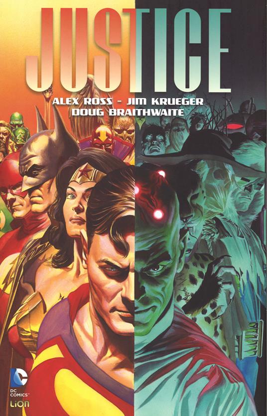 Justice - Alex Ross,Jim Krueger,Dougie Braithwaite - copertina