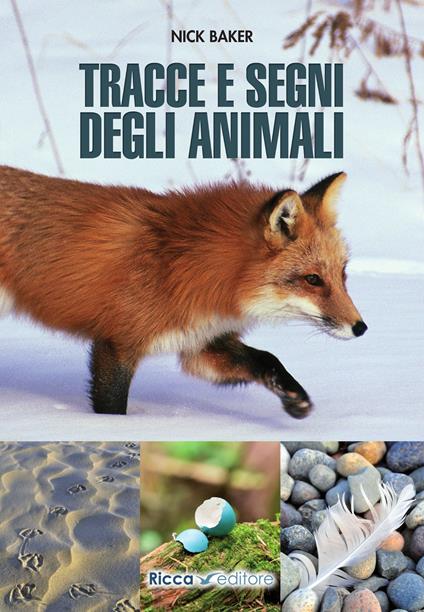 Tracce e segni degli animali. Ediz. illustrata - Nick Baker - copertina