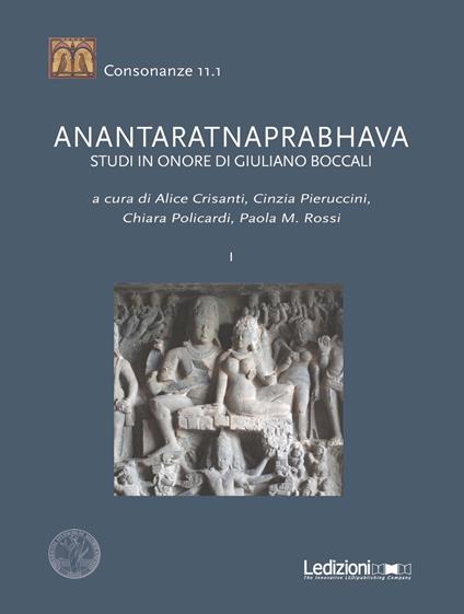 Anantaratnaprabhava. Studi in onore di Giuliano Boccali - copertina