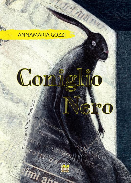 Coniglio nero. Ediz. illustrata - Annamaria Gozzi - copertina