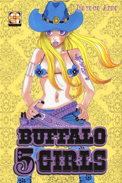 Buffalo 5 girls - Moyoco Anno - copertina