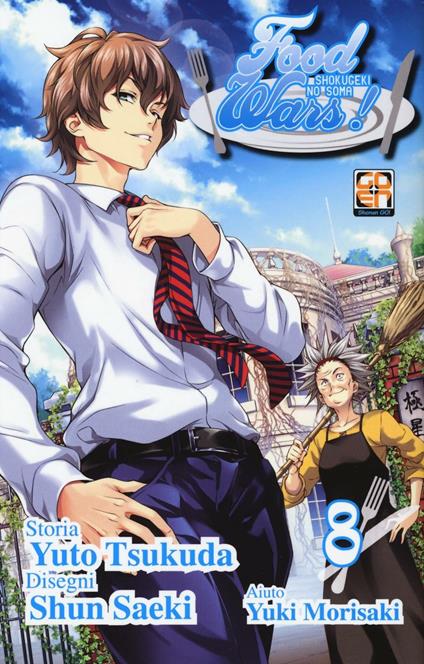 Food wars!. Vol. 8 - Yuto Tsukuda,Shun Saeki,Yuki Morisaki - copertina