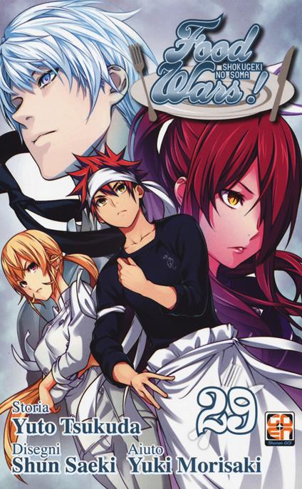 Food wars!. Vol. 29 - Yuto Tsukuda,Shun Saeki,Yuki Morisaki - copertina