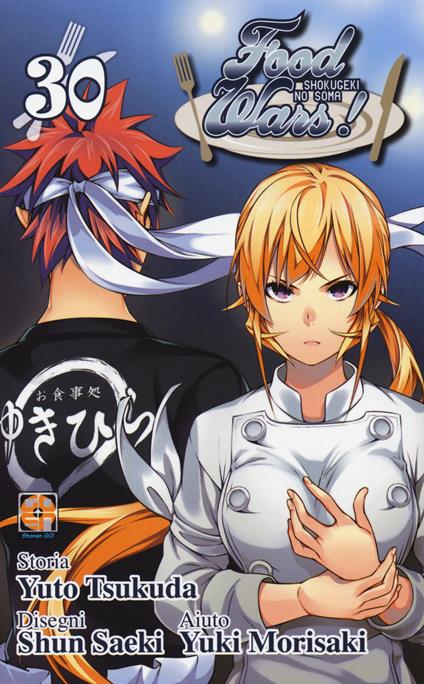 Food wars!. Vol. 30 - Yuto Tsukuda,Shun Saeki,Yuki Morisaki - copertina