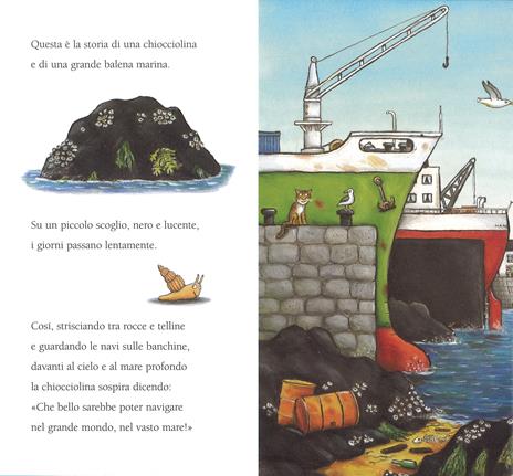 La chiocciolina e la balena. Ediz. a colori - Julia Donaldson - 2