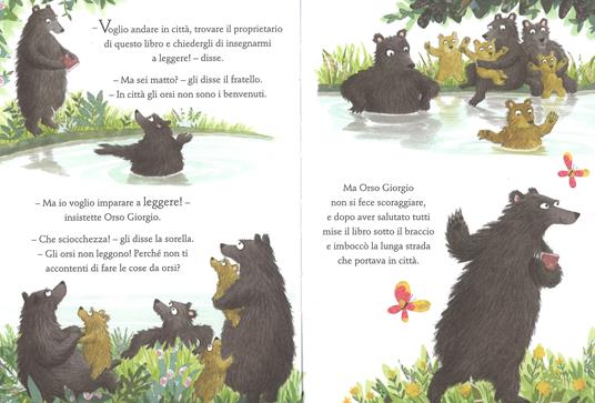 ALBUMINI 41 GLI ORSI NON LEGGONO! LIBRO BAMBINI CORRIERE GAZZETTA RCS 2022  BIMBI 