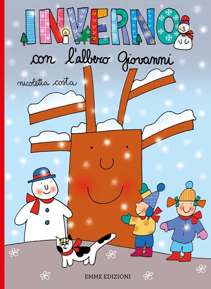 Inverno con l'albero Giovanni. Ediz. a colori - Nicoletta Costa - copertina