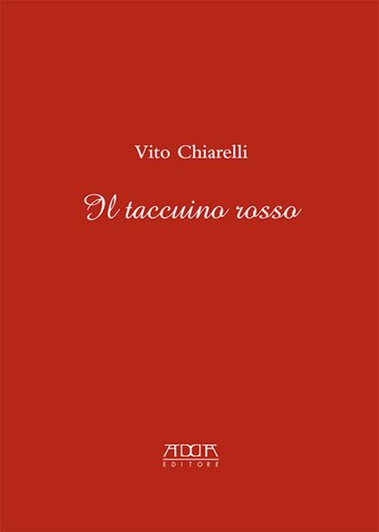 Il taccuino rosso - Vito Chiarelli - copertina