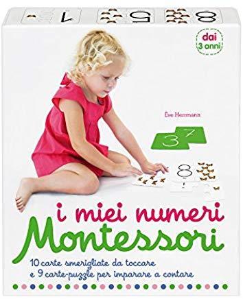 I miei numeri. Montessori. 10 carte smerigliate da toccare e 9 carte puzzle per imparare a contare. Con Carte - Ève Herrmann - 2