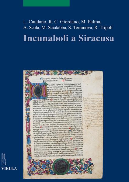 Incunaboli a Siracusa - copertina