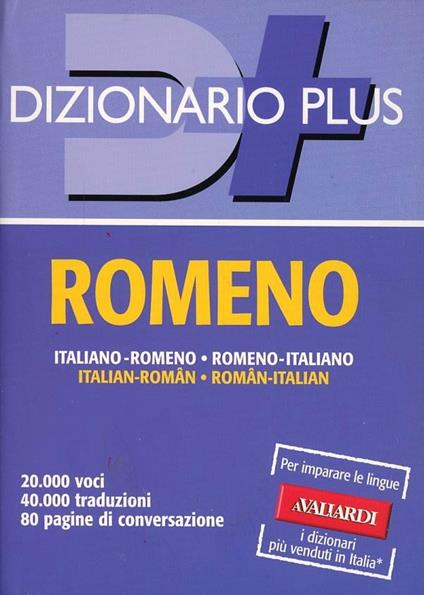 Dizionario romeno. Italiano-romeno, romeno-italiano - copertina