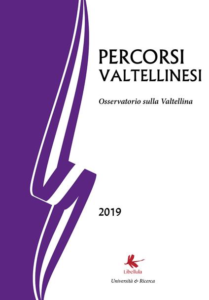 Percorsi valtellinesi. Osservatorio sulla Valtellina (2019) - Bruno Di Giacomo Russo - copertina