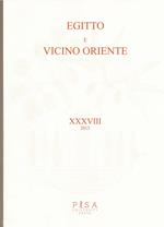 Egitto e Vicino Oriente (2015). Ediz. italiana e inglese. Vol. 38