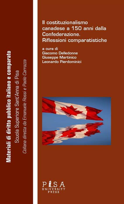 Costituzionalismo canadese a 150 anni dalla confederazione. Riflessioni comparatistiche - copertina