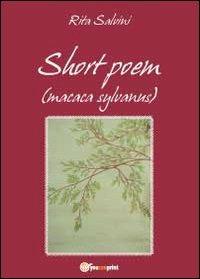 Short poem (macaca sylvanus) - Rita Salvini - copertina