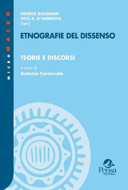 Etnografie del dissenso. Vol. 1: Teorie e discorsi. - copertina