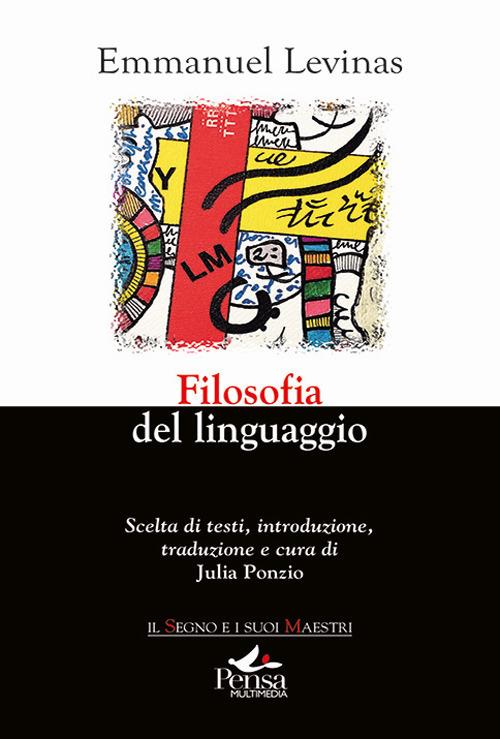 Filosofia del linguaggio - Emmanuel Lévinas - copertina