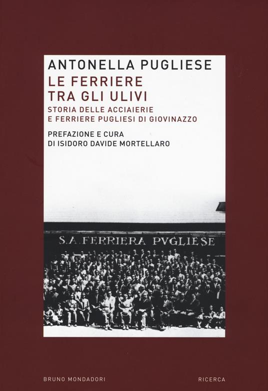 Le ferriere tra gli ulivi. Storia delle acciaierie e ferriere pugliesi di Giovinazzo - Antonella Pugliese - copertina