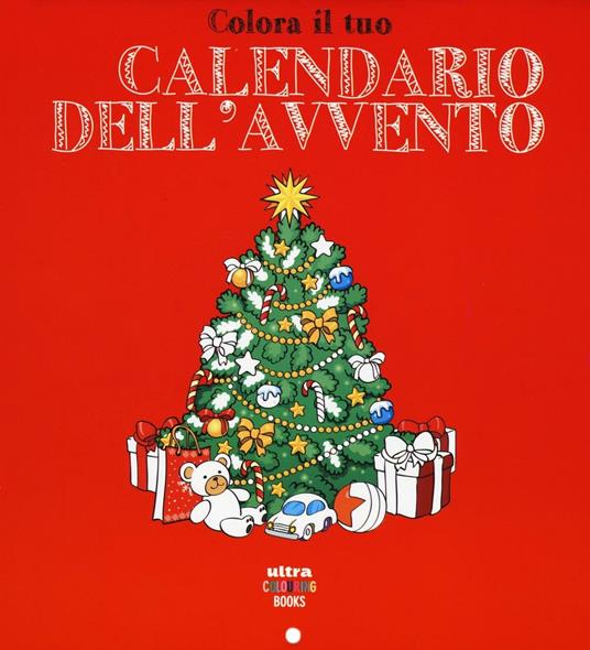 Colora il tuo calendario dell'Avvento. Colouring books - 2