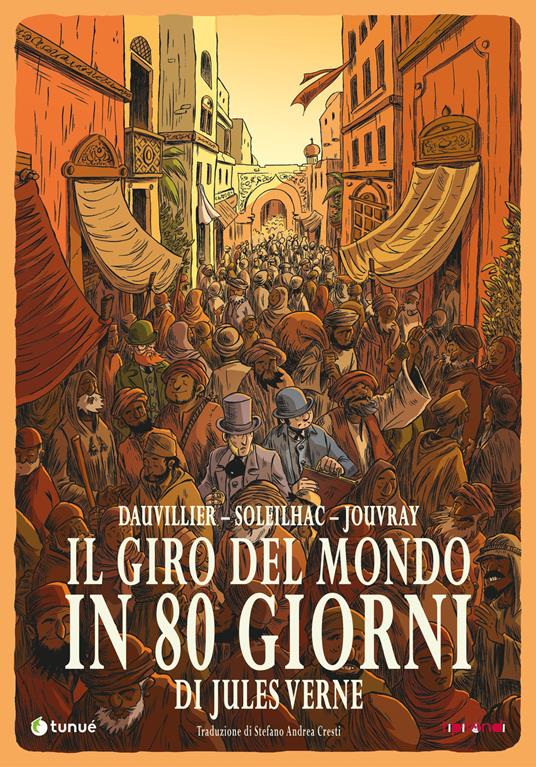 Il giro del mondo in 80 giorni - Loïc Dauvillier,Aude Soleilhac - copertina