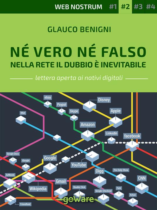 Né vero né falso. Nella rete il dubbio è inevitabile. Web nostrum 2 - Glauco Begnini - copertina