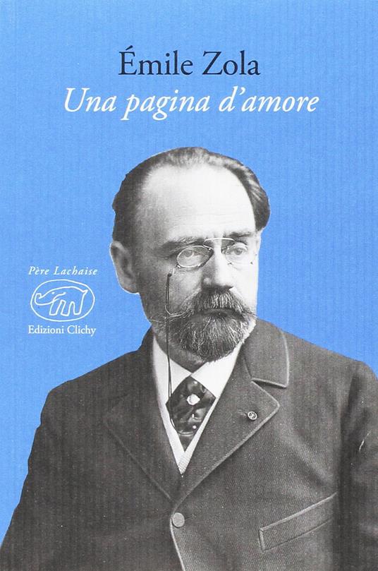 Una pagina d'amore - Émile Zola - copertina