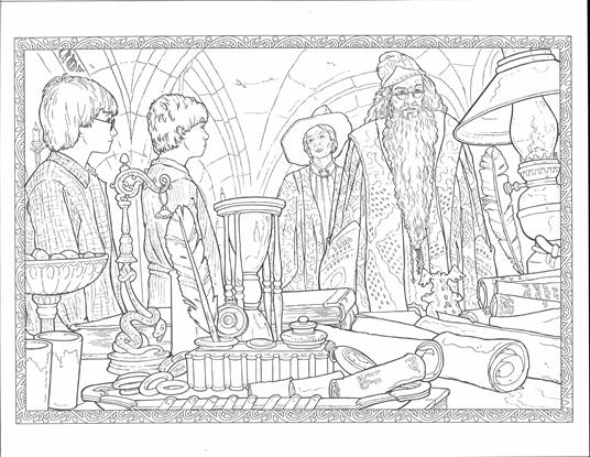 Harry Potter maxi colouring book. Ediz. illustrata - 5