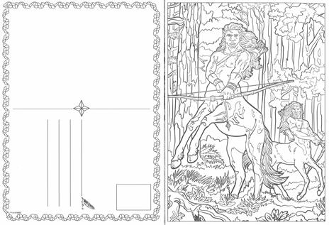 Harry Potter. Animali fantastici. Mini colouring book. Ediz. illustrata - 5