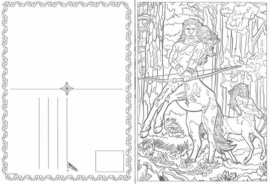 Harry Potter. Animali fantastici. Mini colouring book. Ediz. illustrata - 5