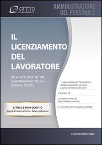 Il licenziamento del lavoratore - Andrea Russo - copertina