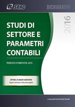 Studi di settore e parametri contabili. Periodo d'imposta 2015