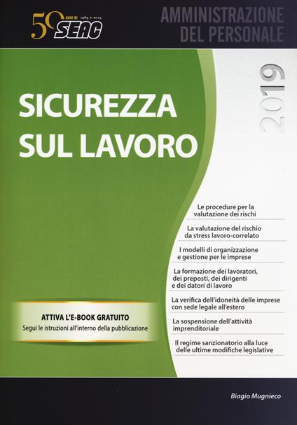 Sicurezza sul lavoro - Biagio Mugnieco - copertina