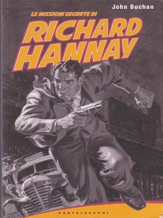 Le missioni segrete di Richard Hannay - John Buchan - copertina