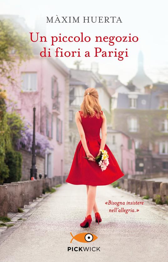 Un piccolo negozio di fiori a Parigi - Maxim Huerta - copertina