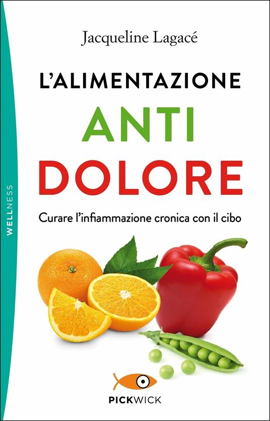 L' alimentazione antidolore - Jacqueline Lagacé - copertina